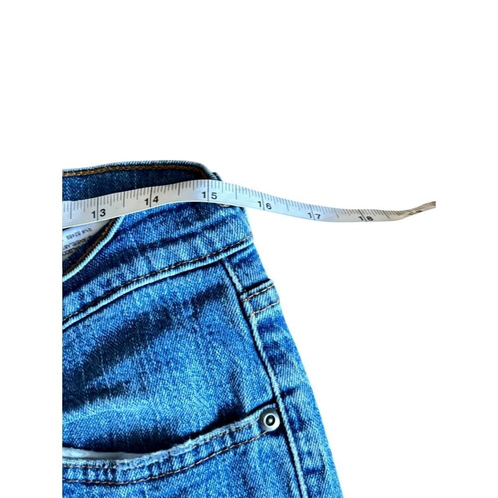 George Men's Slim Straight Blue Jeans - Picture 5 of 8